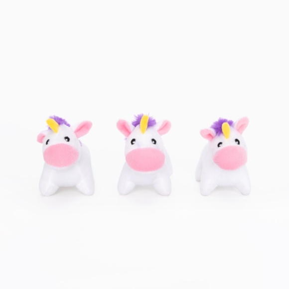ZippyPaws Miniz Unicorns 3 pc - Picture 1 of 1